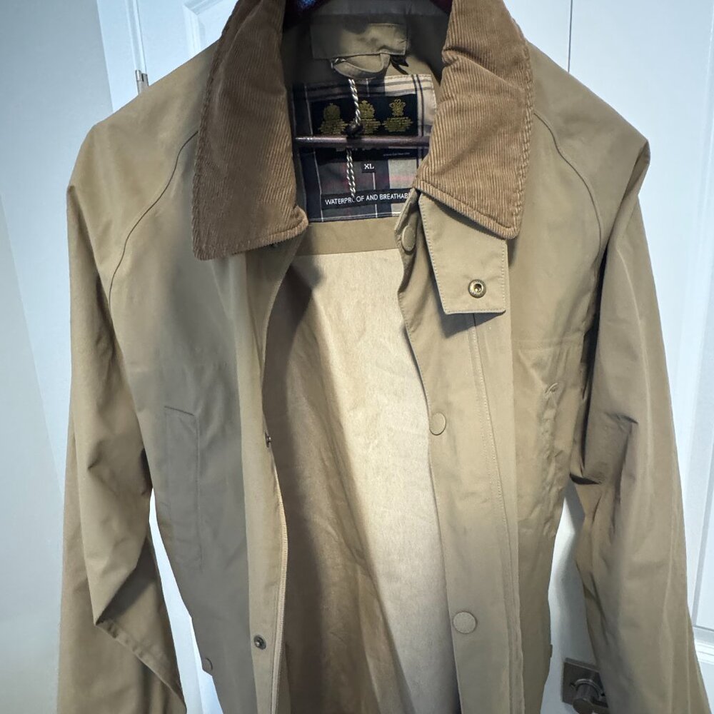 Barbour Bodell Waterproof Jacket Size XL